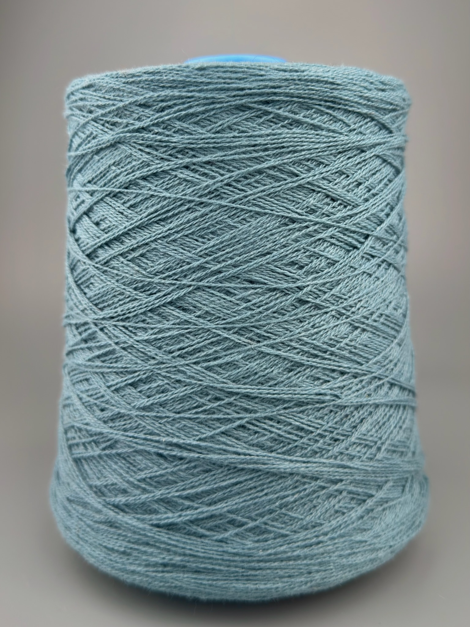 Loro Piana Lana Cash Nm 2/18 – Fil 90% Laine Mérinos 10% Cachemire col. Vert pétrole photo 2